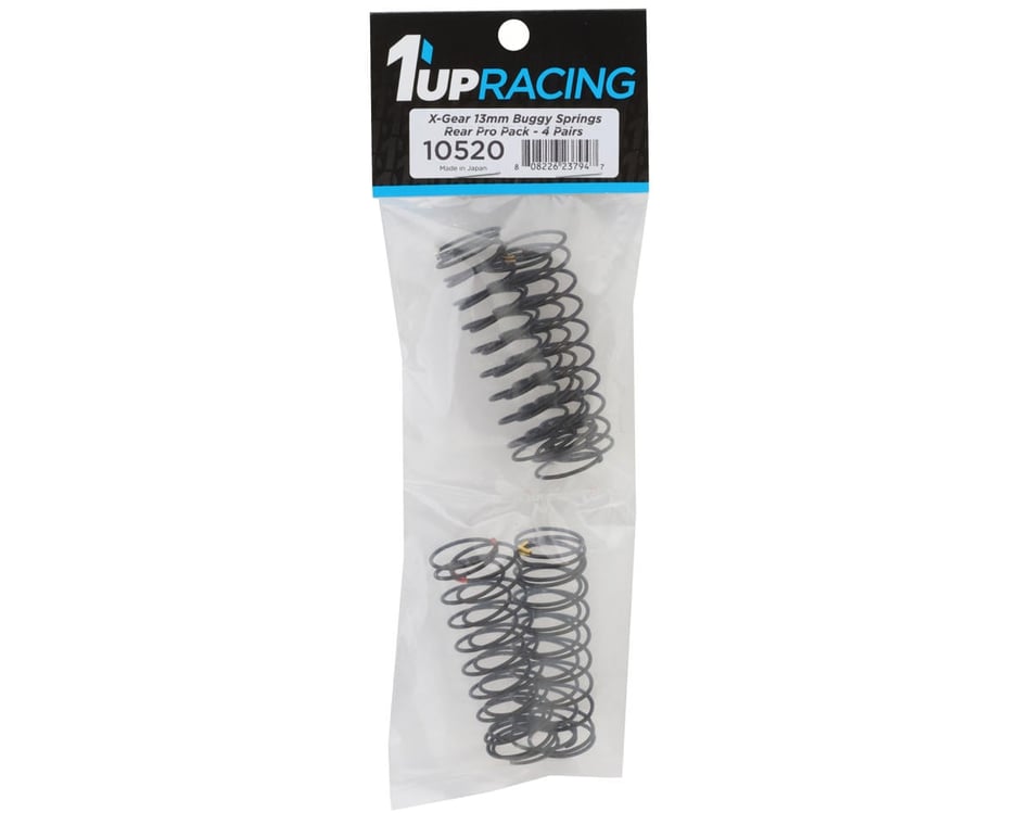 1UP Racing X-Gear 13mm Rear Buggy Pro Pack Springs (4)