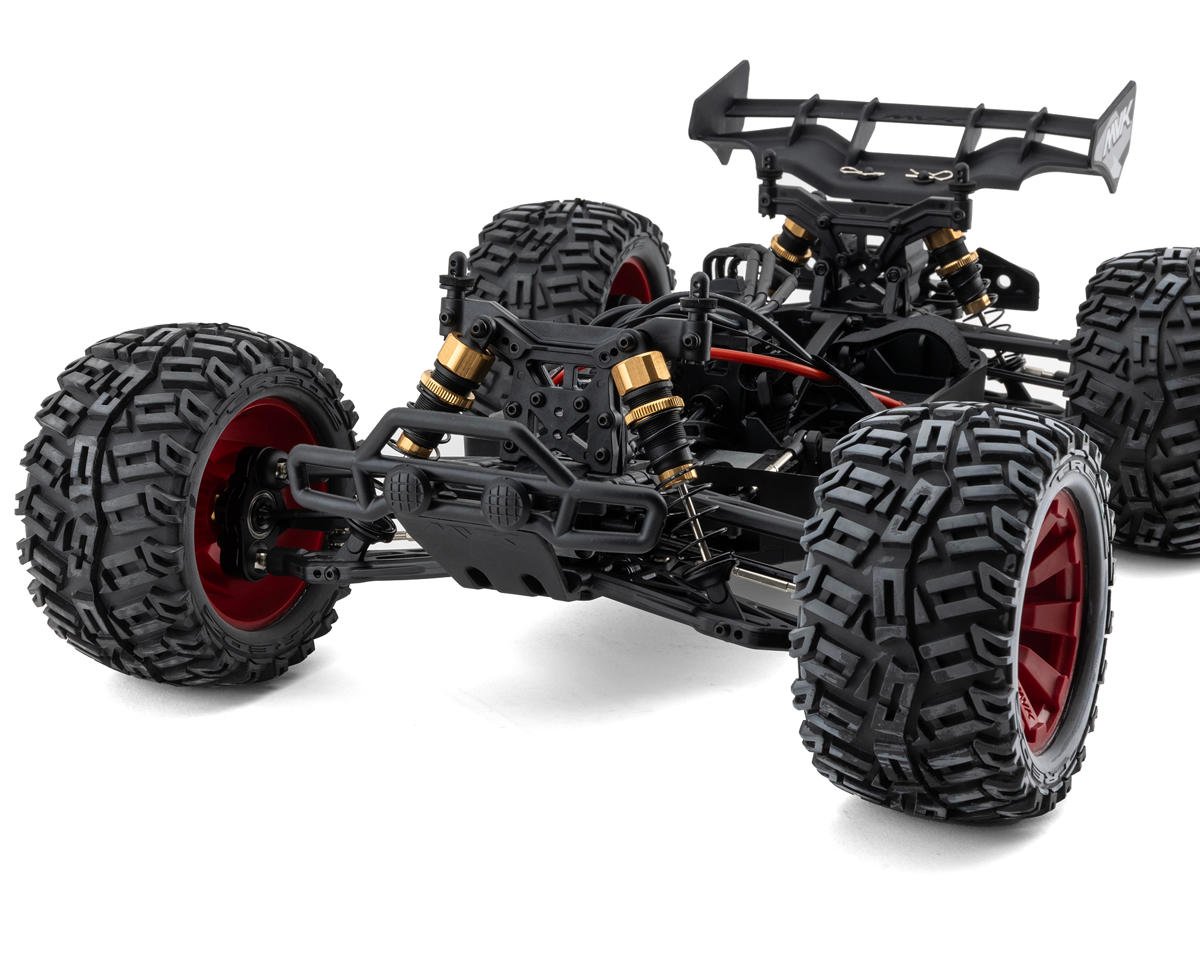Maverick Quantum+ XT Flux 1/10 3S 4WD Brushless RTR Stadium Truck (Red)