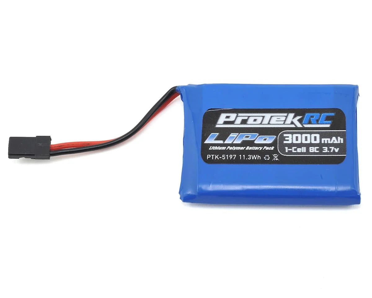 ProTek RC 1S LiPo Transmitter Battery (Sanwa M17/MT-44/MT-5) (3.7V/3000mAh) #PTK-5197