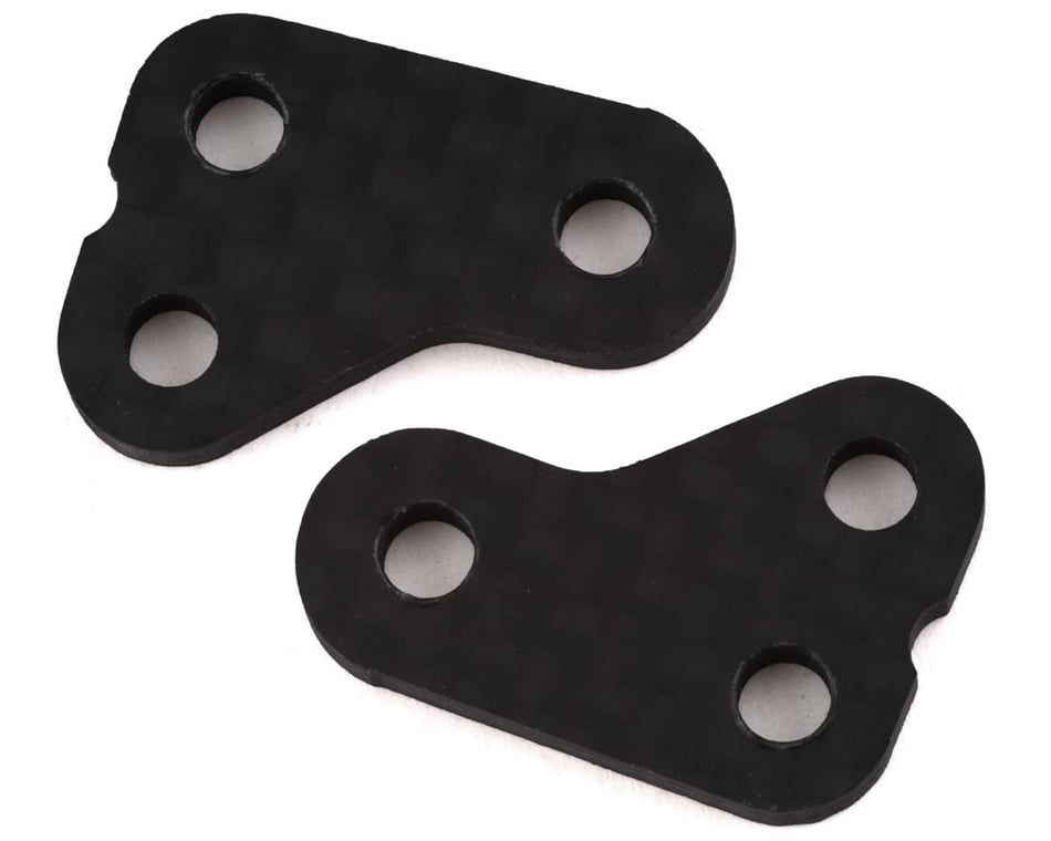 Team Associated RC10T6.2 Carbon Fiber +1mm Steering Arm (2)