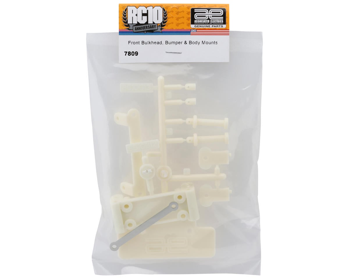 Team Associated RC10T Front Bulkhead, Bumper & Body Mounts Set