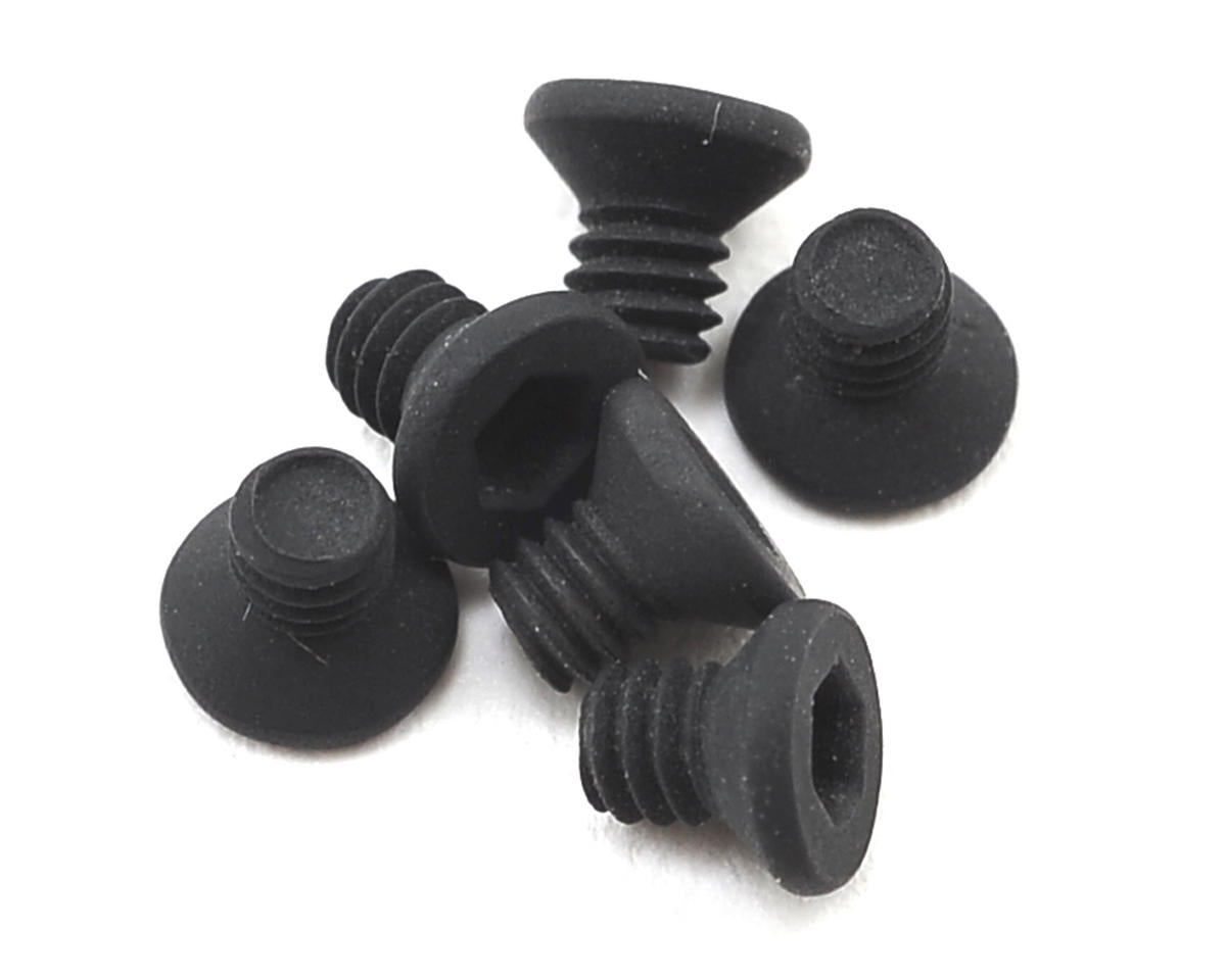 Team Associated 2x3mm Flat Head Screws (6)