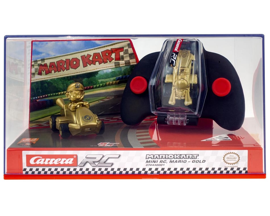 Carrera Nintendo® 1/50 Mario Kart™ Mini Mario® RC Car (Gold) [CCN430001]