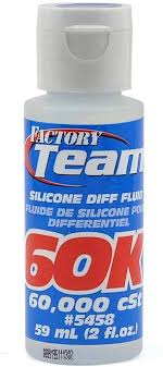 Team Associated Silicone Differential Fluid (2oz) (60,000cst)