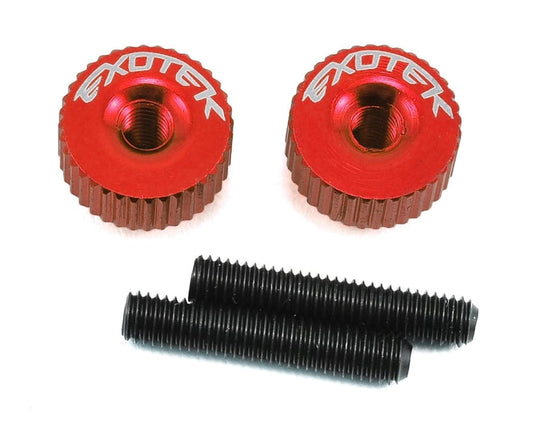 Exotek M3 Twist Nut (Red #1191RED