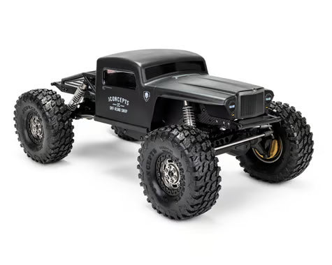 JConcepts Anvil 1/10 Rock Crawler Pre-Trimmed Body (Clear) (12.3") (Cab Only)