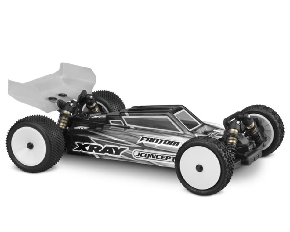 JConcepts XRAY XB4 "F2" 1/10 Buggy Body w/Two Wings (Clear) (2024/2025/2026)