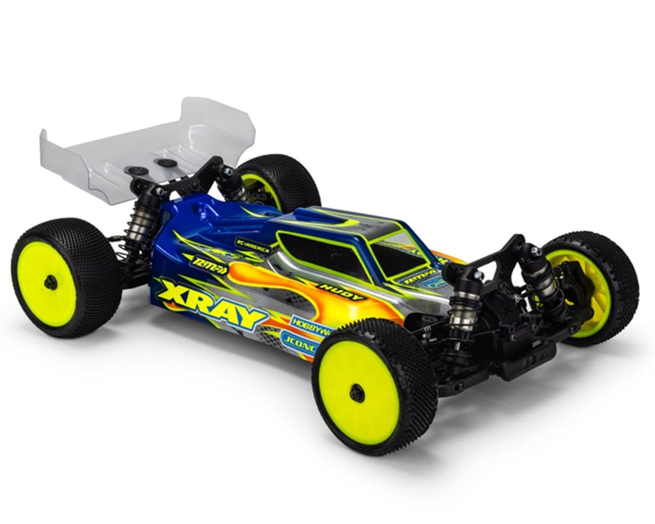 JConcepts XRAY XB4 "S15" 1/10 Buggy Body (Clear) (2024/2025/2026) w/Two Wings