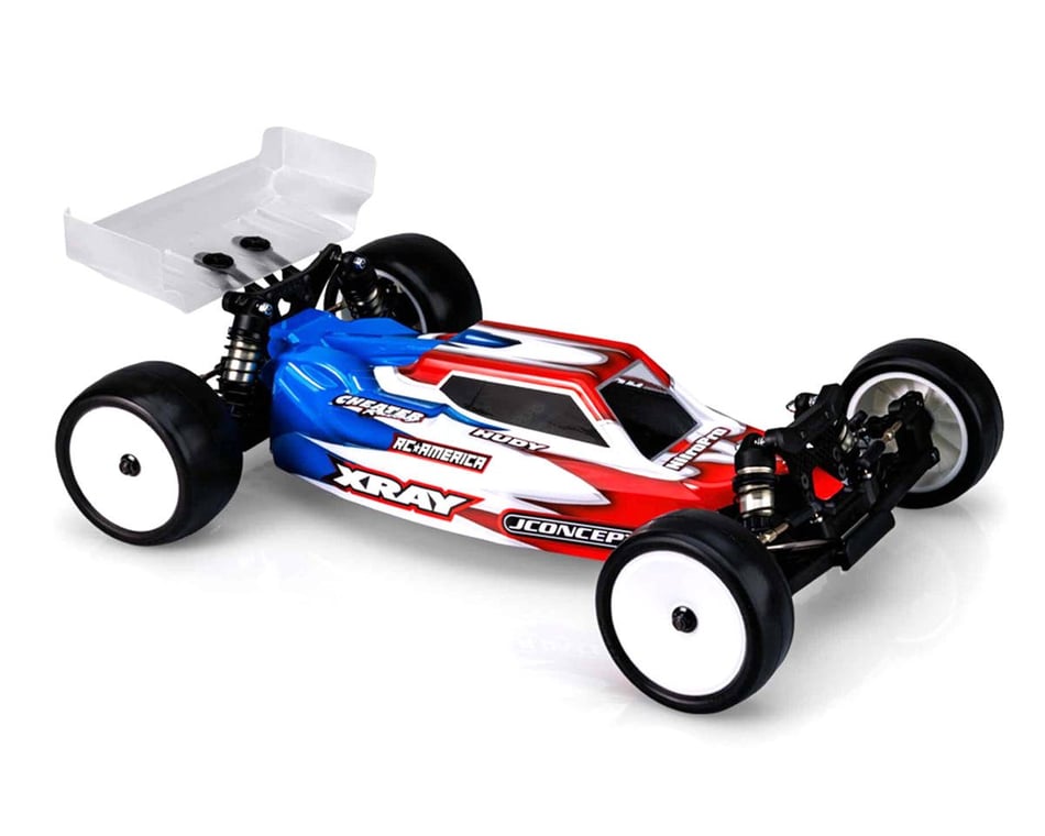 JConcepts XRAY XB2 2025/2026 "S15" 1/10 Buggy Body (Clear) w/Two Wings
