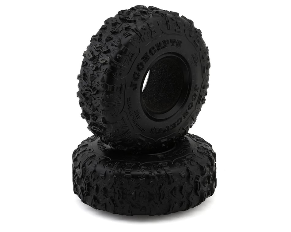 JConcepts Megalithic 2.2" All Terrain Rock Crawler Tires (2) (OD - 5.25”) (Green) w/Foam Inserts