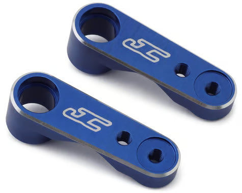 JConcepts RC10B7/B7D Aluminum Steering Bell Cranks Set (Blue) JCO5188-1