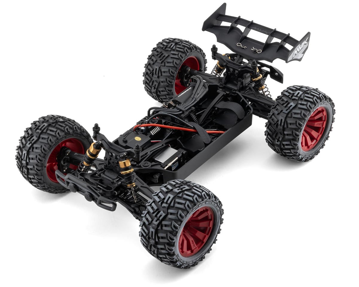Maverick Quantum+ XT Flux 1/10 3S 4WD Brushless RTR Stadium Truck (Red)