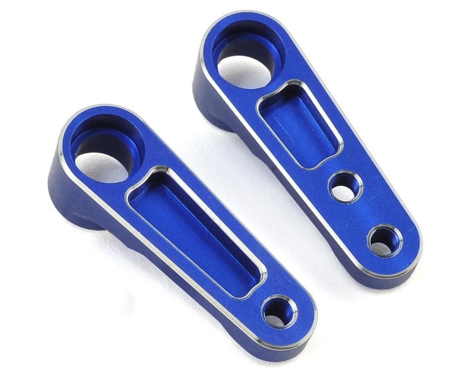 Revolution Design B6 Aluminum Steering Bellcrank Set (Blue)