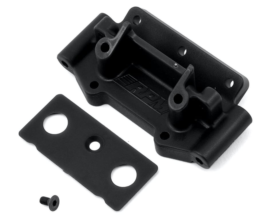 RPM Front Bulkhead for Traxxas 2WD (Black) #73752