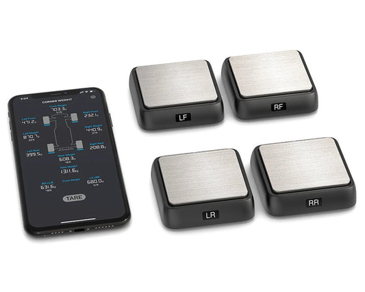 SkyRC SCWS2000 Bluetooth Corner Weight Scale System w/4 Scales #SKY-500036-1